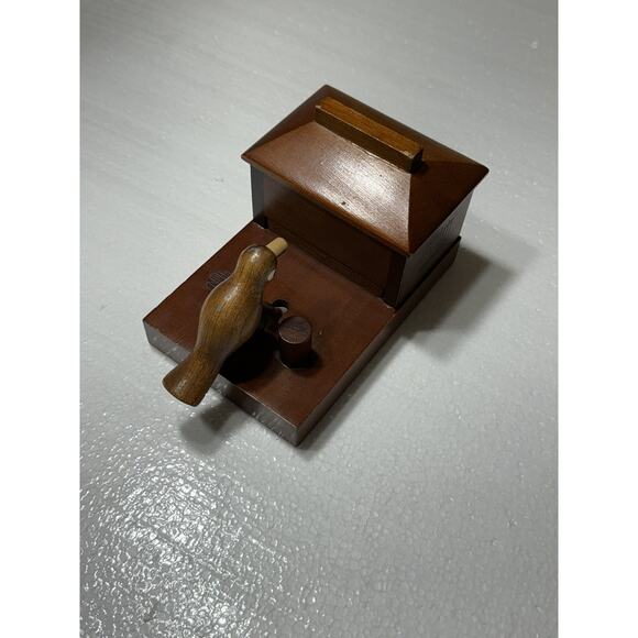 Karakuri Animal Artisan of Hida "toothpick bird" Glossy finish‎ made in Japan - Picture 1 of 10